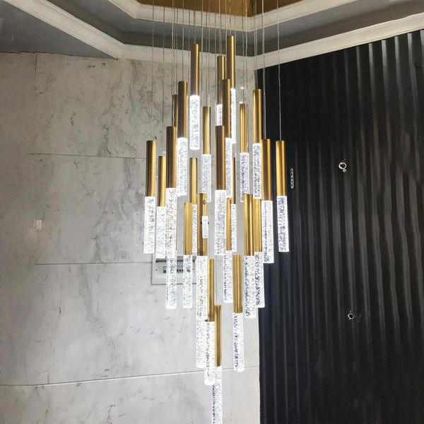 luxury led chandelier for staircase long modern crystal lamp living room large cristal light fixture home decor indoor lighting chandeliers
luxury led chandelier for staircase long modern crystal lamp living room large cristal light fixture home decor indoor lighting chandeliers