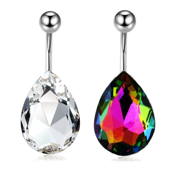 junlowpy 14g belly button dangle for women surgical steel navel rings body piercing jewelry, Silver
junlowpy 14g belly button dangle for women surgical steel navel rings body piercing jewelry, Silver