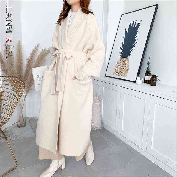 lanmrem alpaca knit cardigan jacket women autumn and winter wild mid-length sweater loose and thick pc285 211117, White
lanmrem alpaca knit cardigan jacket women autumn and winter wild mid-length sweater loose and thick pc285 211117, White