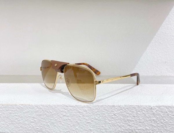 vintage square sunglasses gold metal brown gradient men classic sun glasses uv400 protection eyewear with box, White;black
vintage square sunglasses gold metal brown gradient men classic sun glasses uv400 protection eyewear with box, White;black
