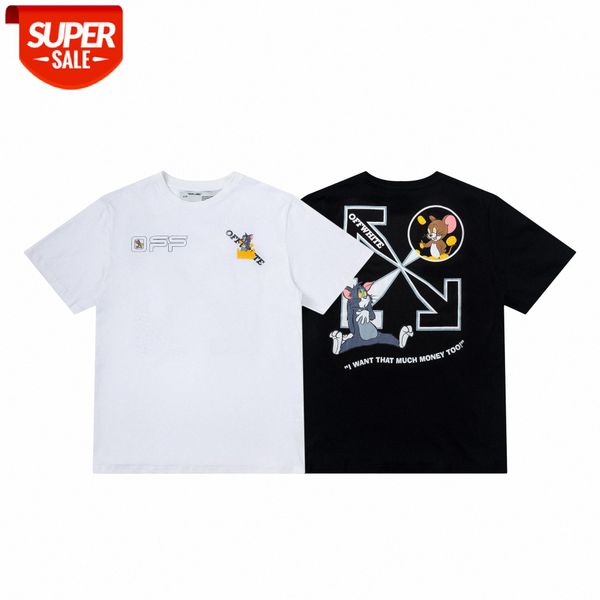 off joint cat and mouse arrow cartoon letters short-sleeved loose t-shirt #4r4l, White;black
off joint cat and mouse arrow cartoon letters short-sleeved loose t-shirt #4r4l, White;black