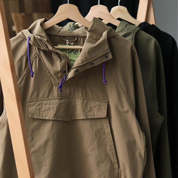 men's jackets casual coats hooded big kangaroo pockets unique two-tier design fashion streetwear pullovers khaki male outwear, Black;brown
men's jackets casual coats hooded big kangaroo pockets unique two-tier design fashion streetwear pullovers khaki male outwear, Black;brown