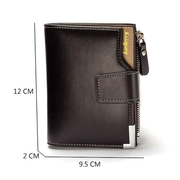 men walletscard holders zipper fashion short purse pu leather male for wallets, Red;black
men walletscard holders zipper fashion short purse pu leather male for wallets, Red;black