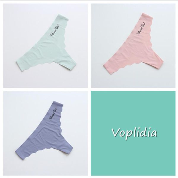 women's panties voplidia for women seamless panty solid invisble thongs underwear low waist g-string underpants lingerie, Black;pink
women's panties voplidia for women seamless panty solid invisble thongs underwear low waist g-string underpants lingerie, Black;pink