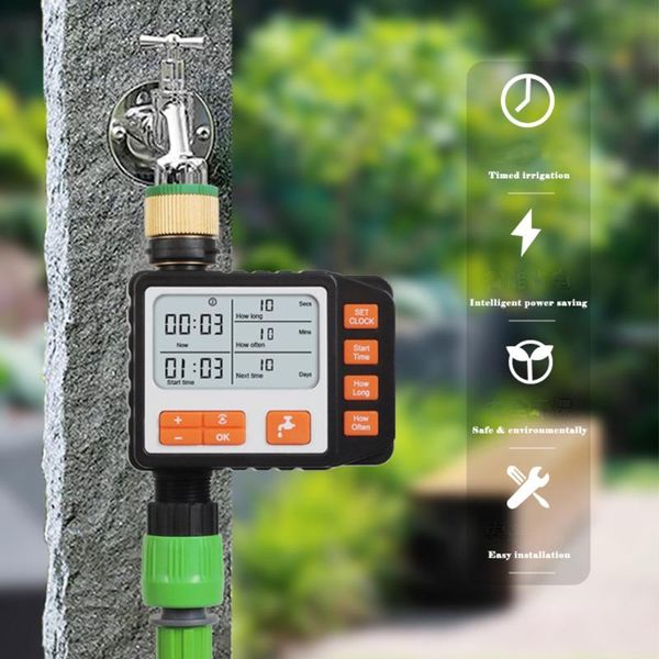 garden automatic irrigation water timer lcd screen sprinkler controller watering tool equipments
garden automatic irrigation water timer lcd screen sprinkler controller watering tool equipments