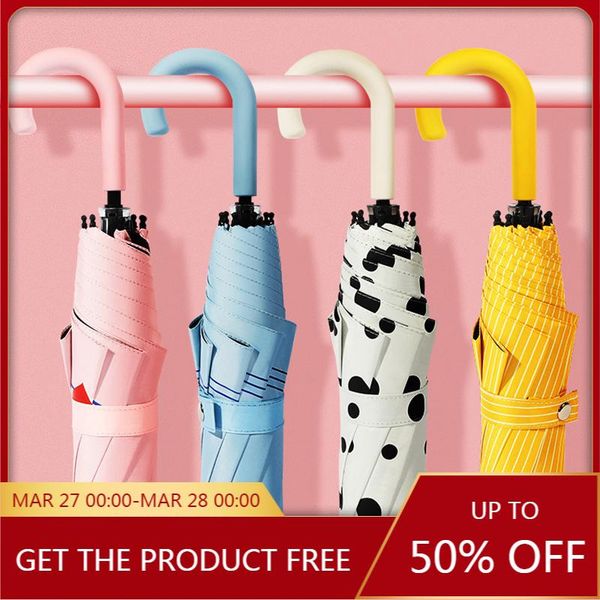 umbrellas u-shaped handle pocket mini umbrella anti uv paraguas sun rain windproof 3folding portable for women children
umbrellas u-shaped handle pocket mini umbrella anti uv paraguas sun rain windproof 3folding portable for women children