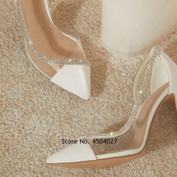 dress shoes est patchwork pvc high heels transparent stiletto heel pumps pointed toe rhinestone wedding, Black
dress shoes est patchwork pvc high heels transparent stiletto heel pumps pointed toe rhinestone wedding, Black