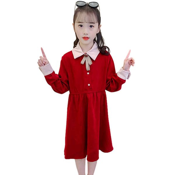 dress for girls est dresses patchwork children casual style costume spring autumn 210528, Red;yellow
dress for girls est dresses patchwork children casual style costume spring autumn 210528, Red;yellow
