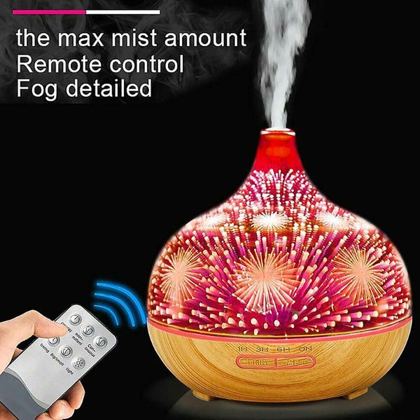 fragrance lamps 400ml oil diffuser 3d firework glass air humidifier 7 colors led night light tart burner aroma for home bedroom
fragrance lamps 400ml oil diffuser 3d firework glass air humidifier 7 colors led night light tart burner aroma for home bedroom
