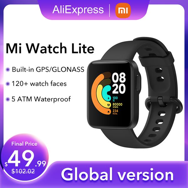 xiaomi mi watch lite bluetooth smart watch gps 5atm waterproof smartwatch fitness heart rate monitor mi band global version, Slivery;brown
xiaomi mi watch lite bluetooth smart watch gps 5atm waterproof smartwatch fitness heart rate monitor mi band global version, Slivery;brown
