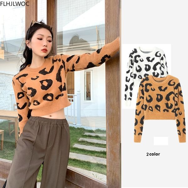 women's sweaters s fenimine women fashion high steetwear short crop pullovers knitted leopard d0863 n72e, White;black
women's sweaters s fenimine women fashion high steetwear short crop pullovers knitted leopard d0863 n72e, White;black
