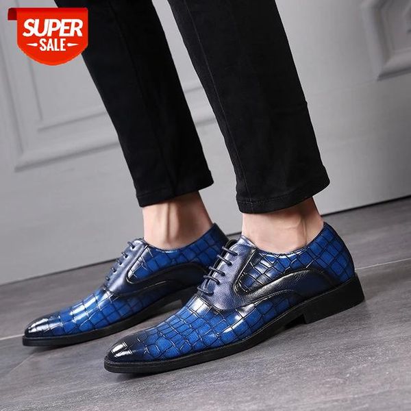 men shoes 2020 new arrival dress shoes business leather lace-up footwear formal for wedding party #6h44
men shoes 2020 new arrival dress shoes business leather lace-up footwear formal for wedding party #6h44