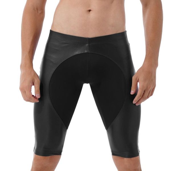 men's shorts mens knee length running faux leather patchwork sports jogging fitness male athletic pants surfing swimming trunks, White;black
men's shorts mens knee length running faux leather patchwork sports jogging fitness male athletic pants surfing swimming trunks, White;black