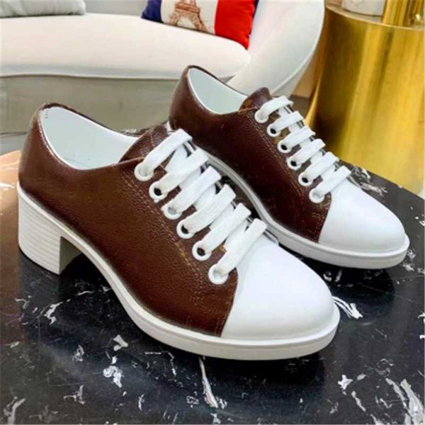 dress shoes splicing leather mixed color single round toe non-slip loafer thick heel ladies style women's, Black
dress shoes splicing leather mixed color single round toe non-slip loafer thick heel ladies style women's, Black