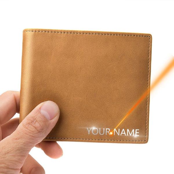 wallets 2021 men name engraving genuine cow leather short casual male purses vintage brand carteria, Red;black
wallets 2021 men name engraving genuine cow leather short casual male purses vintage brand carteria, Red;black