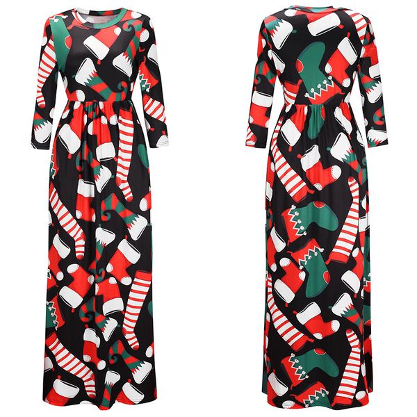 Christmas Print Plus Size Women's Long Dress Ladies Comfortable and Loose Party Holiday Show Long Sleeves, Black;gray
Christmas Print Plus Size Women's Long Dress Ladies Comfortable and Loose Party Holiday Show Long Sleeves, Black;gray