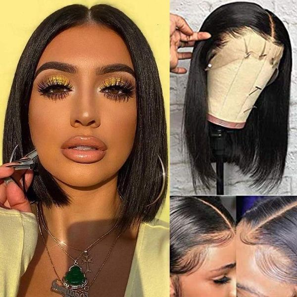 short straight bob wig lace front human hair wigs for women remy 13x1 t deep part 150 density1, Black;brown
short straight bob wig lace front human hair wigs for women remy 13x1 t deep part 150 density1, Black;brown