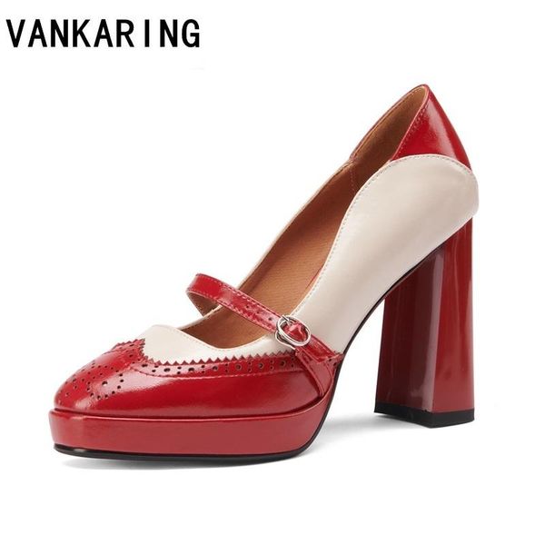 retro design spring summer shoes woman mixed leather pumps women round toe high heels platform night club party nude dress, Black
retro design spring summer shoes woman mixed leather pumps women round toe high heels platform night club party nude dress, Black