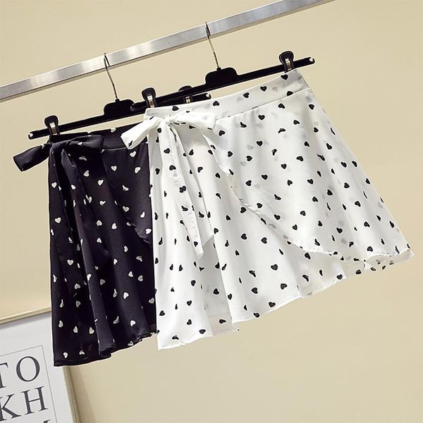 skirts coigarsam 4xl plus size floral print women short skirt summer polka dot chiffon white black 1852
skirts coigarsam 4xl plus size floral print women short skirt summer polka dot chiffon white black 1852