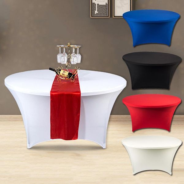 table cloth round high stretch tablecloth cover spandex wedding party el home dining decor 
table cloth round high stretch tablecloth cover spandex wedding party el home dining decor