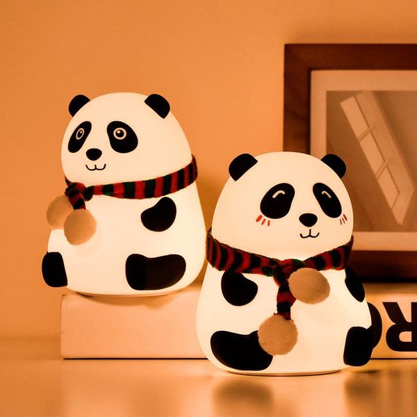 night lights led silicone light touch sensor 7 color panda table toilet lamp usb mini smart for room kid home
night lights led silicone light touch sensor 7 color panda table toilet lamp usb mini smart for room kid home