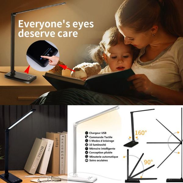 table lamps multifunctional touch lamp eye protection reading dimmable led desk smart with usb charging
table lamps multifunctional touch lamp eye protection reading dimmable led desk smart with usb charging