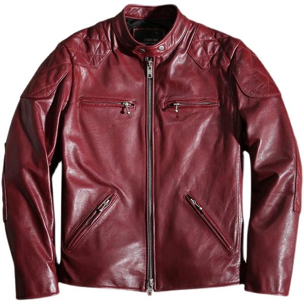 men's leather & faux 2021 red genuine jacket men stand collar plus size 5xl real natural sheepskin autumn slim fit short biker coat, Black
men's leather & faux 2021 red genuine jacket men stand collar plus size 5xl real natural sheepskin autumn slim fit short biker coat, Black