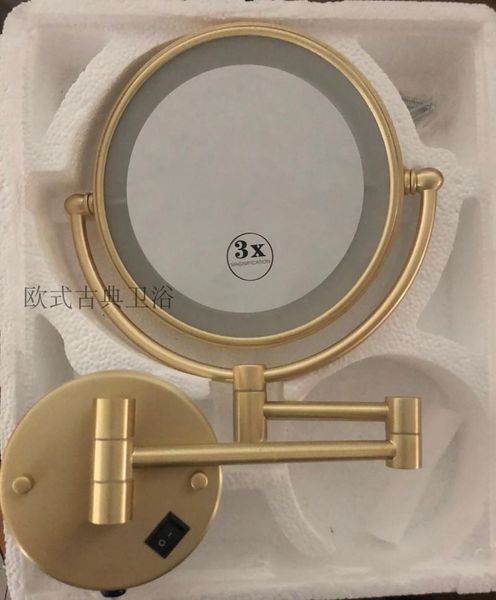 mirrors brushed gold bathroom vanity mirror retractable double-sided magnification 3 times beauty
mirrors brushed gold bathroom vanity mirror retractable double-sided magnification 3 times beauty