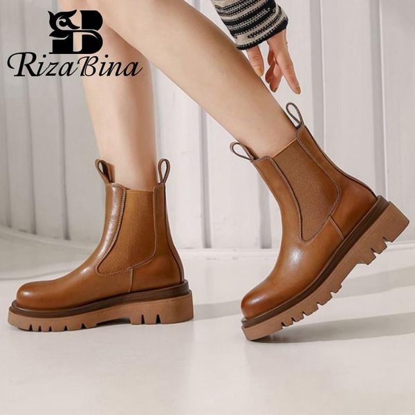 boots rizabina women's ankle shoes platform thick bottom winter fashion short daily ladies footwear size 34-39, Black
boots rizabina women's ankle shoes platform thick bottom winter fashion short daily ladies footwear size 34-39, Black