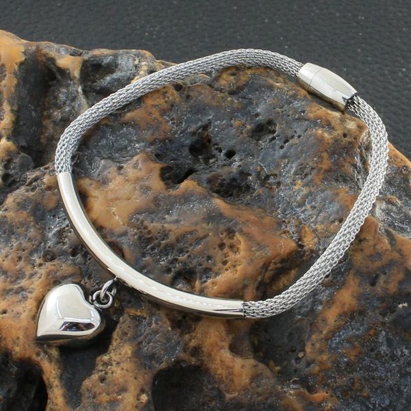 charm bracelets fashion silver heart stainless steel jewelry bracelet for women joyas de acero inoxidable para mujer beizalbf, Golden;silver
charm bracelets fashion silver heart stainless steel jewelry bracelet for women joyas de acero inoxidable para mujer beizalbf, Golden;silver