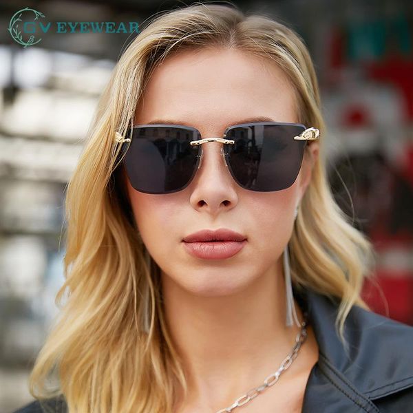 sunglasses metal leopard fashion female rimless lightweight comfort luxurious brand outdoor party good quality eyeglasses, White;black
sunglasses metal leopard fashion female rimless lightweight comfort luxurious brand outdoor party good quality eyeglasses, White;black