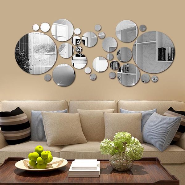 wall stickers 26/24pcs geometric circle mirror sticker diy home background bedroom decor 3d accessories stereo removable round
wall stickers 26/24pcs geometric circle mirror sticker diy home background bedroom decor 3d accessories stereo removable round