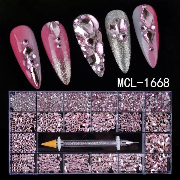nail art decorations 9300pcs crystal ab rhinestone in grids 20shape flat- back sparkly diamond decoration with 1 pick up pen, Silver;gold
nail art decorations 9300pcs crystal ab rhinestone in grids 20shape flat- back sparkly diamond decoration with 1 pick up pen, Silver;gold