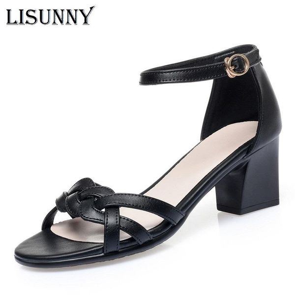 summer women's sandals 2021 ladies fashion open toe mid-heeled large size dress women, Black
summer women's sandals 2021 ladies fashion open toe mid-heeled large size dress women, Black