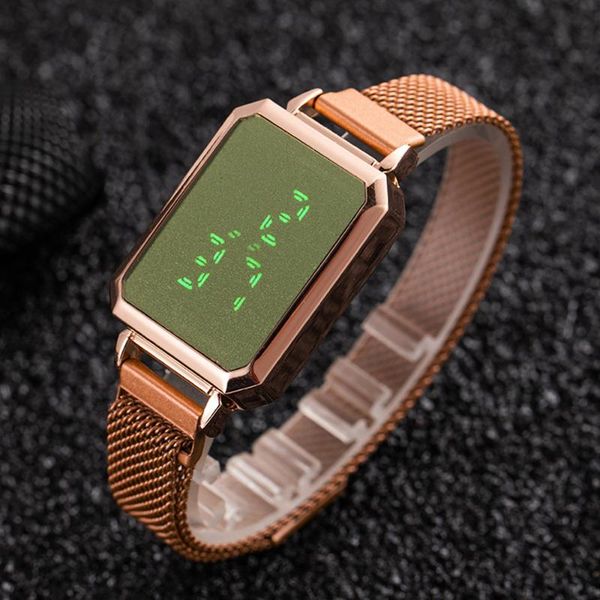 wristwatches cool dail gold watches for women female women's digital electronic wrist watch touch screen montre homme relogio, Slivery;brown
wristwatches cool dail gold watches for women female women's digital electronic wrist watch touch screen montre homme relogio, Slivery;brown