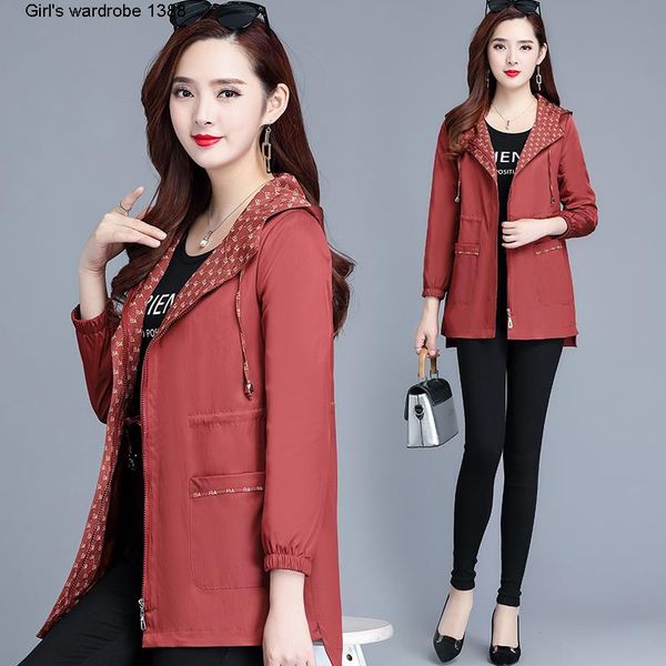 women's jackets windbreaker girl small 2021 autumn style korean fashion, middle-aged mother's thin coat shows temperament, Black;brown
women's jackets windbreaker girl small 2021 autumn style korean fashion, middle-aged mother's thin coat shows temperament, Black;brown