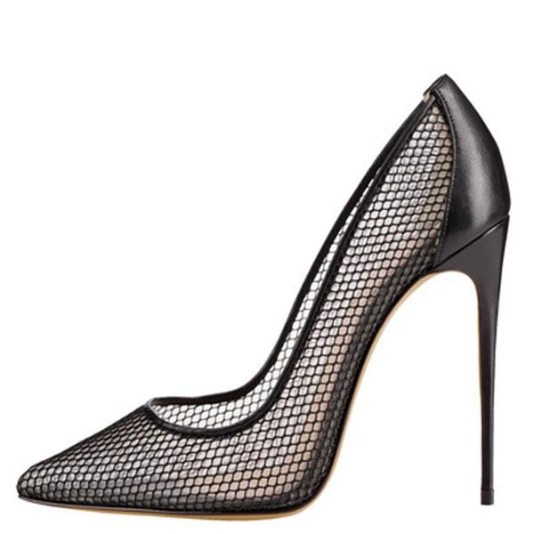 dress shoes women summer fine mesh patchwork pointed toe pumps ladies 12 cm high heels celebrity party female stilettos, Black
dress shoes women summer fine mesh patchwork pointed toe pumps ladies 12 cm high heels celebrity party female stilettos, Black