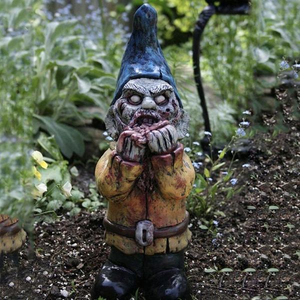 craft tools horror gnome resin ornaments garden statue tricky dwarf zombie figurine decoration for home patio decor 
craft tools horror gnome resin ornaments garden statue tricky dwarf zombie figurine decoration for home patio decor