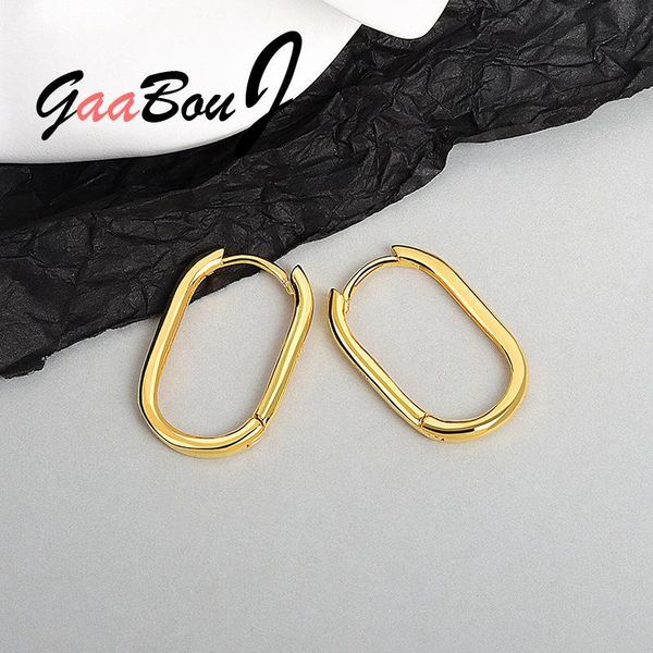 hoop & huggie 925 sterling silver fashion korean simple earrings for women smooth sleeper party jewelry accessories, Golden;silver
hoop & huggie 925 sterling silver fashion korean simple earrings for women smooth sleeper party jewelry accessories, Golden;silver