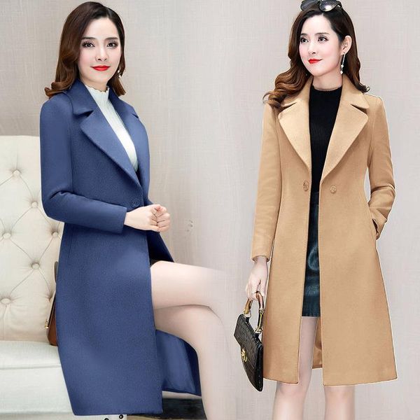 women's wool & blends 2021 autumn winter vintage coats women fashionable outerwear for ladies casual temperament suit collar, Black
women's wool & blends 2021 autumn winter vintage coats women fashionable outerwear for ladies casual temperament suit collar, Black