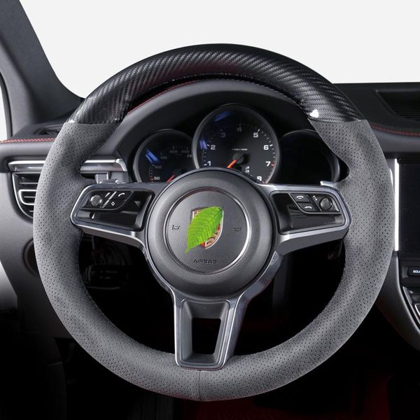 real alcantara steering wheel cover for porsche taycan 3 panamera macan cayenne 718 911 9ya 971 carbon fible suede accessories
real alcantara steering wheel cover for porsche taycan 3 panamera macan cayenne 718 911 9ya 971 carbon fible suede accessories