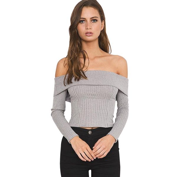 women's sweaters off shoulder knitted sweater women 2021 winter slim and pullovers autumn soft jumper femme office ladies, White;black
women's sweaters off shoulder knitted sweater women 2021 winter slim and pullovers autumn soft jumper femme office ladies, White;black