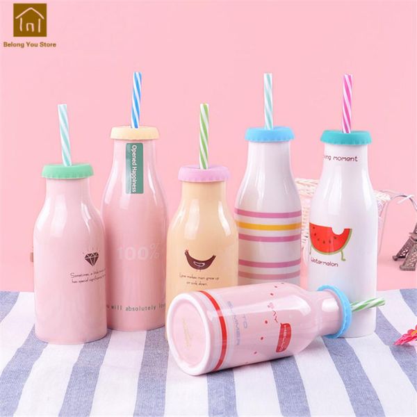 water bottles ceramic lids portable cute mamadeira flasche children kids cartoon milk drinking bottle with a straw jke132
water bottles ceramic lids portable cute mamadeira flasche children kids cartoon milk drinking bottle with a straw jke132