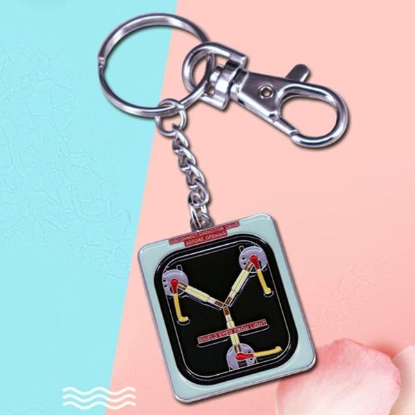 keychains classic back to the future delorean flux capacitor key chain keychain ring keyring sci-fi movie fans cool jewelry accessorie, Silver
keychains classic back to the future delorean flux capacitor key chain keychain ring keyring sci-fi movie fans cool jewelry accessorie, Silver