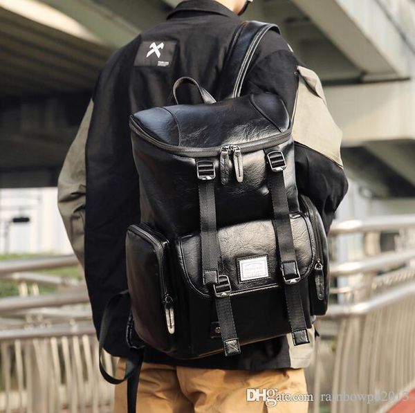 factory wholesale brand men handbag large capacity computer bag multi-pocket leather korean backpack fashion leathers travel backpacks stude
factory wholesale brand men handbag large capacity computer bag multi-pocket leather korean backpack fashion leathers travel backpacks stude