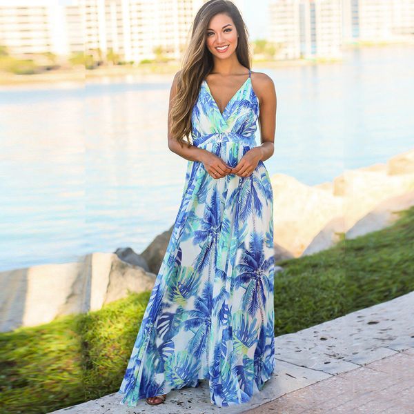 2021spring summer casual women long dress high waist v-neck open back sleeveless holiday beach dress sling print robes halter, Black;gray
2021spring summer casual women long dress high waist v-neck open back sleeveless holiday beach dress sling print robes halter, Black;gray