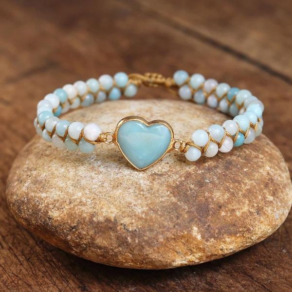 charm bracelets amazonite heart shape string braided macrame lover wrap bracelet femme handmade jewelry dropship, Golden;silver
charm bracelets amazonite heart shape string braided macrame lover wrap bracelet femme handmade jewelry dropship, Golden;silver