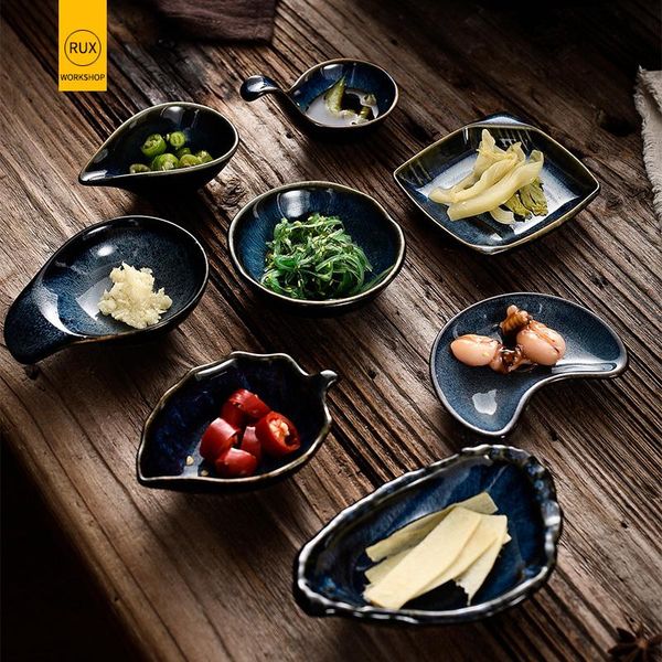 1pcs japanese style ceramic sauce dish round square household el small seasoning soy tableware dishes & plates
1pcs japanese style ceramic sauce dish round square household el small seasoning soy tableware dishes & plates