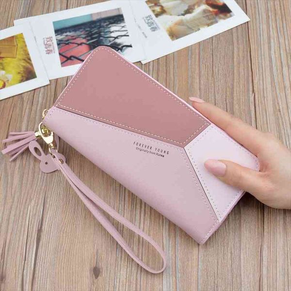 brand women patchwork leather wallets long zipper tassel design female purses clutch ladies geometric credit card holder, Red;black
brand women patchwork leather wallets long zipper tassel design female purses clutch ladies geometric credit card holder, Red;black