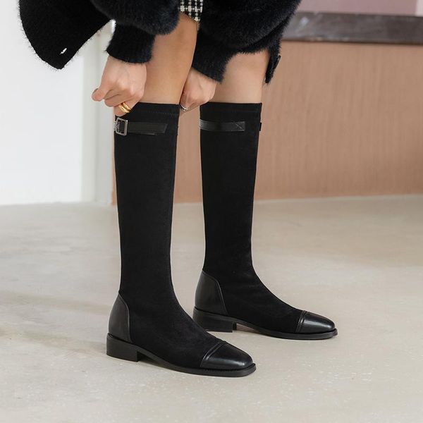 boots black brown faux suede women knee high fashion buckle motorcycle comfort thick heel sqaure toe autumn winter shoes
boots black brown faux suede women knee high fashion buckle motorcycle comfort thick heel sqaure toe autumn winter shoes